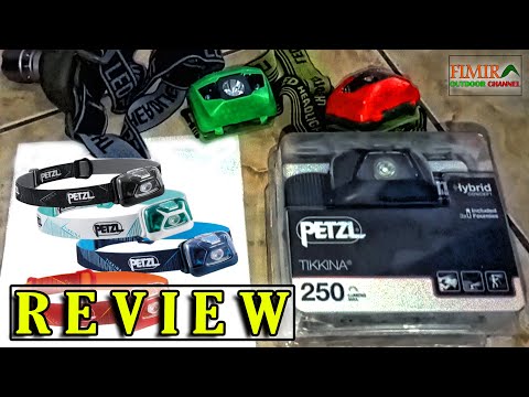 Headlamp Petzl Tikkina Review & Unboxing