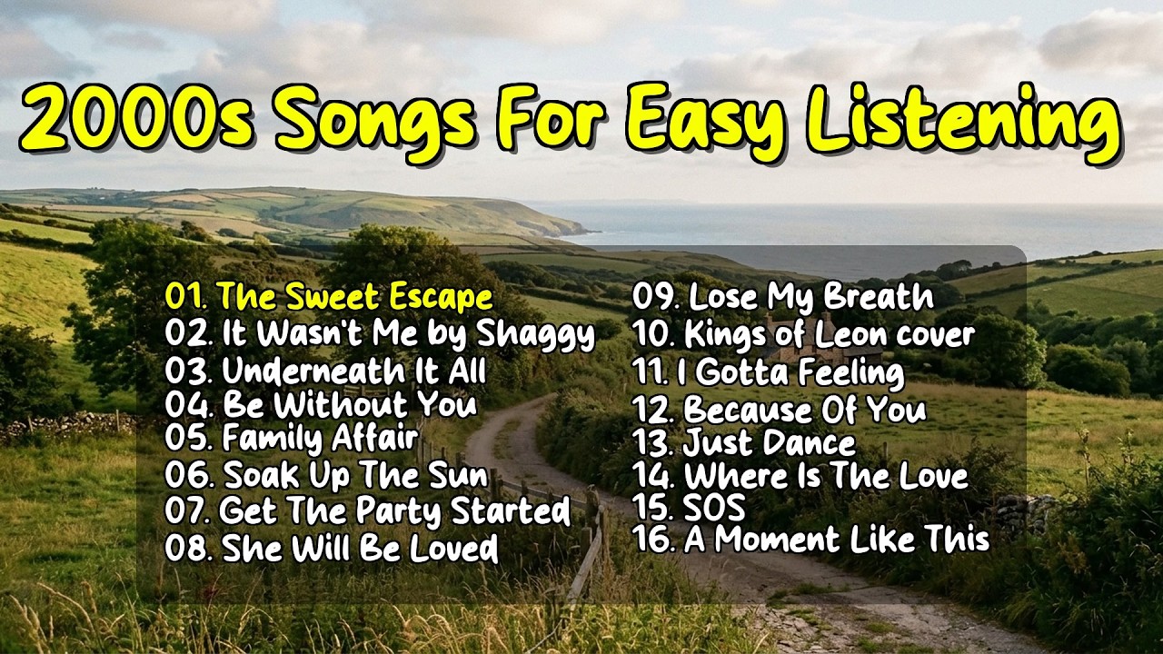 2000s Easy Listening Hits of All Time - Relaxing Throwbacks - YouTube