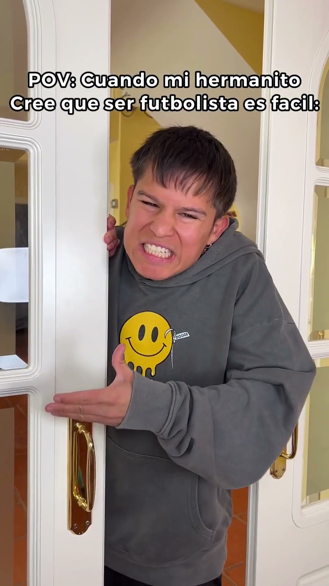 POV: Cuando Mi Hermanito Cree Que Ser Futbolista Es Fácil?? Paul Ferrer #Short