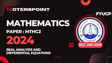 BSC 2nd Sem Maths MTHC2 Question Paper 2024 Dibrugarh University | BSC 2nd Sem Maths Core Questions