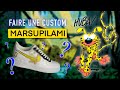 COMMENT J'AI CUSTOMISE UNE AIR FORCE 1 MARSUPILAMI !!!
