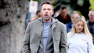 Ben Affleck On Daddy Duty While Enjoying The Single Life
