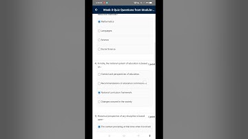 week 3 quiz answer understand disciplines subject online swayam course b.ed