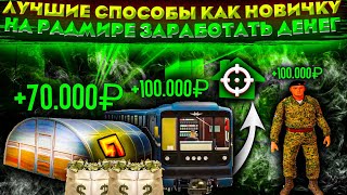 ТОП СПОСОБОВ КАК НОВИЧКУ НА РАДМИРЕ ЗАРАБОТАТЬ ДЕНЬГИ! ЛУЧШИЕ СПОСОБЫ ЗАРАБОТКА - RADMIR RP CRMP