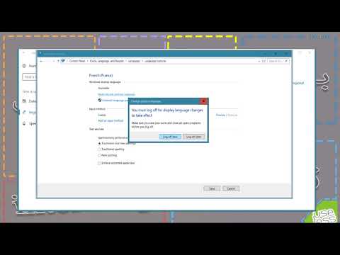 تغيير لغة العرض في ويندوز 10 Change Display Language English 2