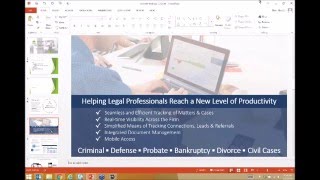 Mobile App for Law Firms Demo | 2B-LAW for Dynamics CRM screenshot 1