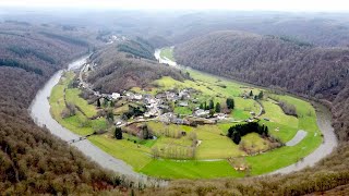 Drone montage Poupehan, Bouillon, Belgium (DJI Mavic Mini)