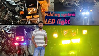 led light for splendor bike |installation andcondition | led light