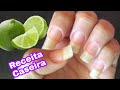 UNHAS GRANDES E DURAS/RECEITA CASEIRA FÁCIL E RÁPIDA COMO ENDURECER AS UNHAS EM CASA SEM GASTAR