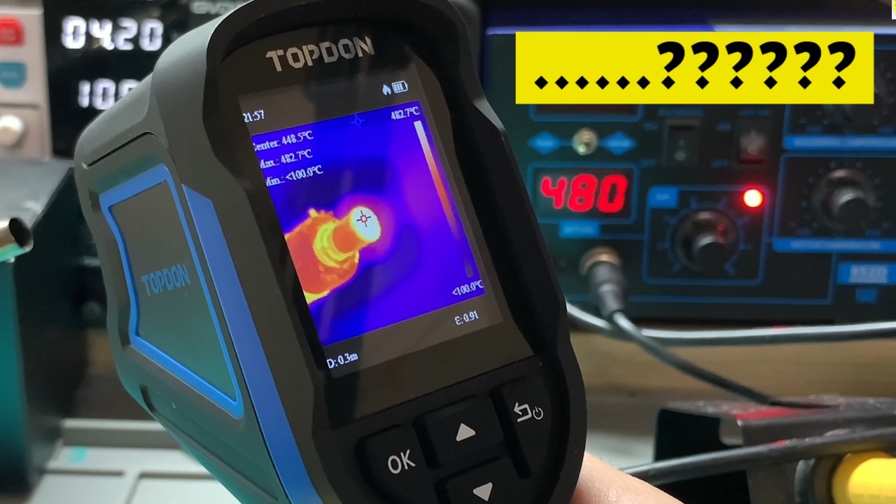 This Tiny Thermal Camera Revealed What I Never Expected! TC004 Mini