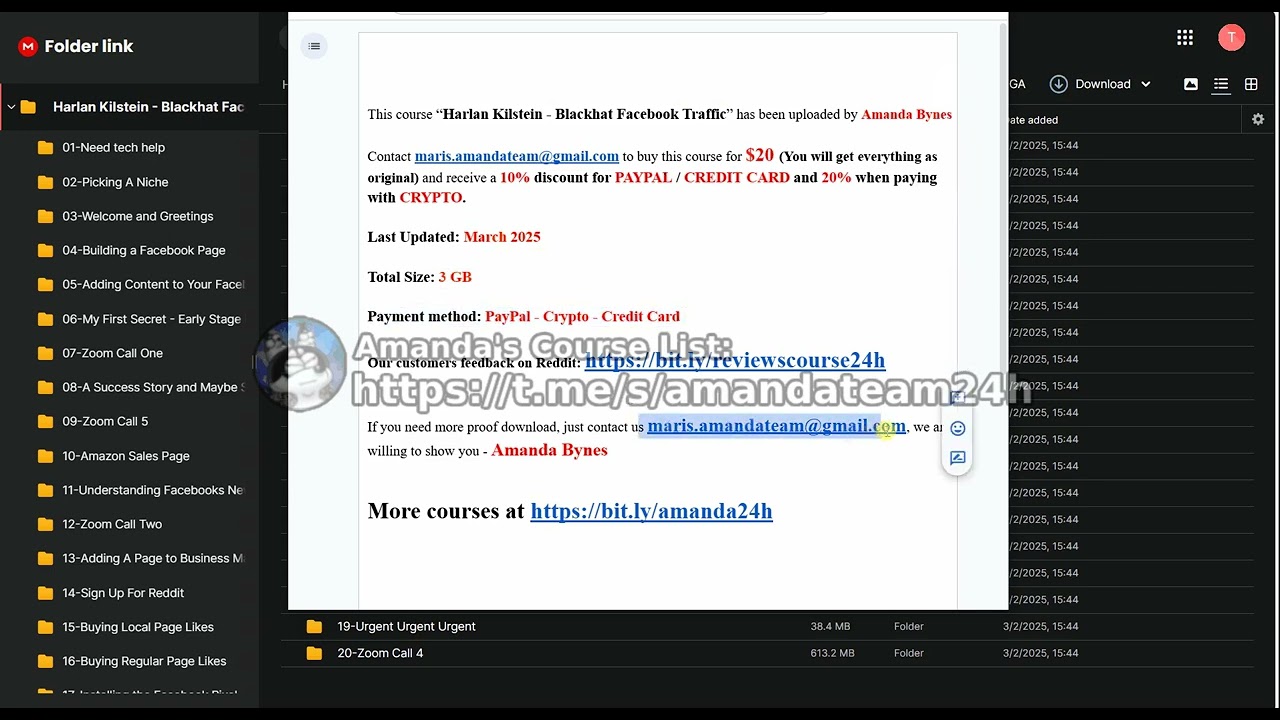 Harlan Kilstein – Blackhat Facebook Traffic | Only $20