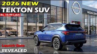 ALL NEW 2026 NISSAN TEKTON SUV - The Ultimate Compact SUV || Launch  date revealed || All Details