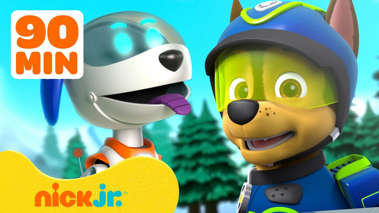 PAW Patrol | PAW Patrol Mega‑Roboter‑Rettungen! 🤖 mit Robo‑Dog & Marshall! | Nick Jr. Deutschland