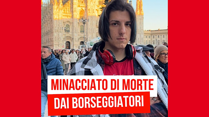 Minacciato dai borseggiatori