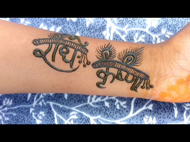 lord radhe krisna tattoo.uniq design in the world. by MAHAVIR ARYA. Photo  stock - StudioNow