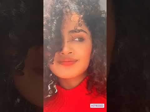 Anupama Parameshwaran with Curly Hairstyle Feeling Stressed Latest Video