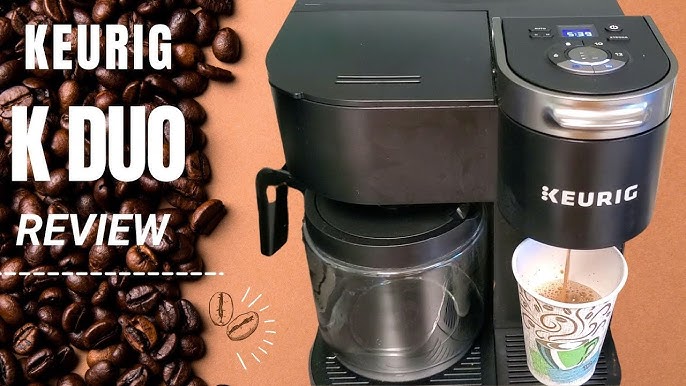 5000204977 Keurig K-Duo Coffee Maker, Single Serve and 12-Cup Carafe Drip Coffee  Brewer, Compatible with K-Cup Pods and Ground Coffee, Black - Black Friday