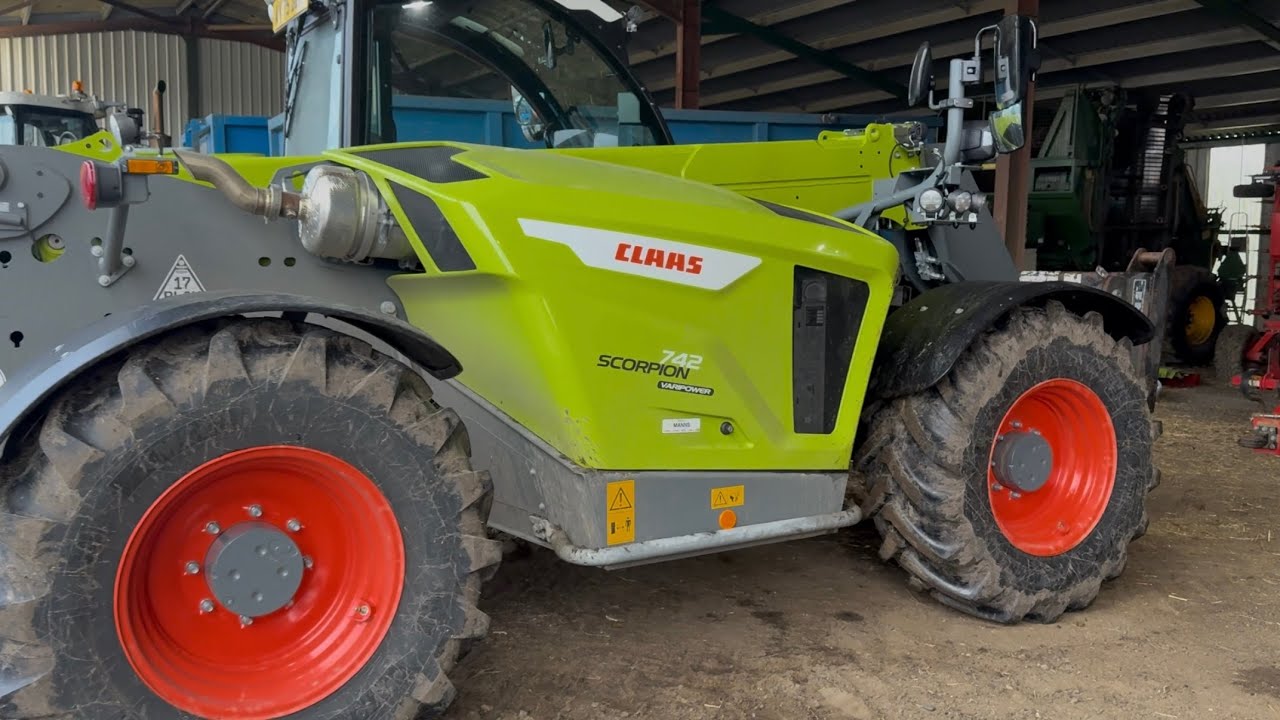 Новый погрузчик CLAAS SCORPION
