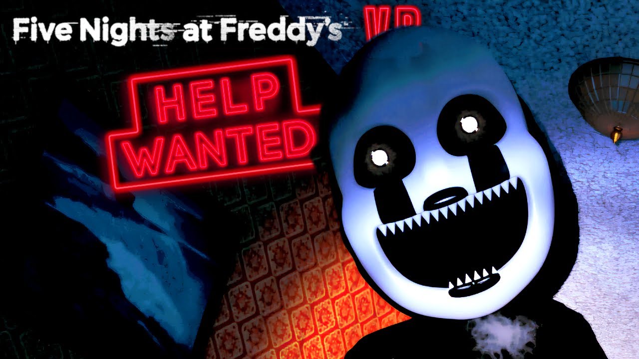 GETTING JUMPSCARED IN FNAF VR!!! | Five Nights At Freddys Help Wanted