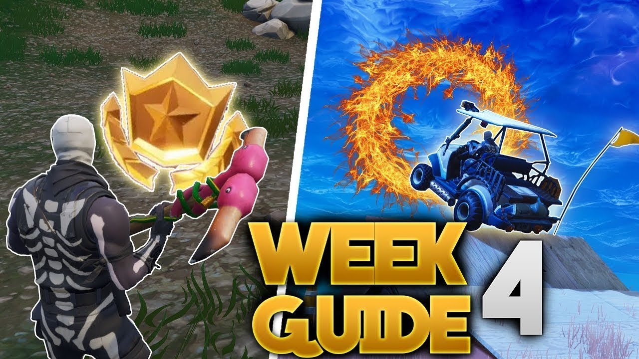 Fortnite | Week 4 Battle Pass Challenges | All Challenges Explained