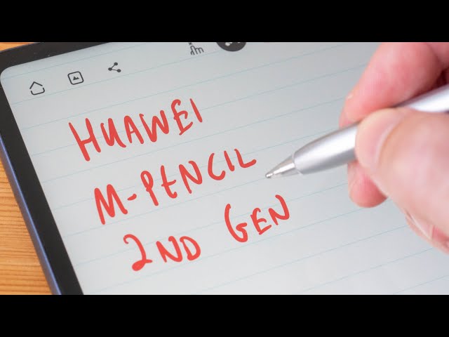 Huawei M-Pencil 2nd Gen (review) - YouTube