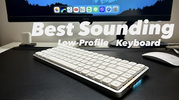 Best Sounding Low-Profile Keyboard I