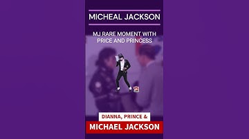 Rare Moment: When Michael Jackson Met Princess Diana and Prince Charles! 👑✨