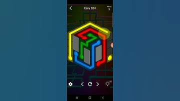 How to solve cube connect (easy level 104)