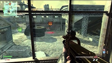 MW3 : Gold P90 : Nuke ( M.O.A.B) Gameplay