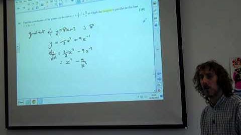 C1 Differentiation OCR January 2013 q10