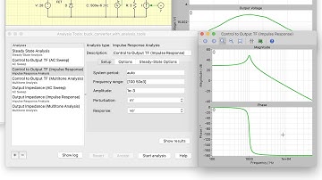 Buck Converter with Analysis Tools