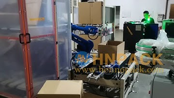 Hennopack Robotic Random Case Erector