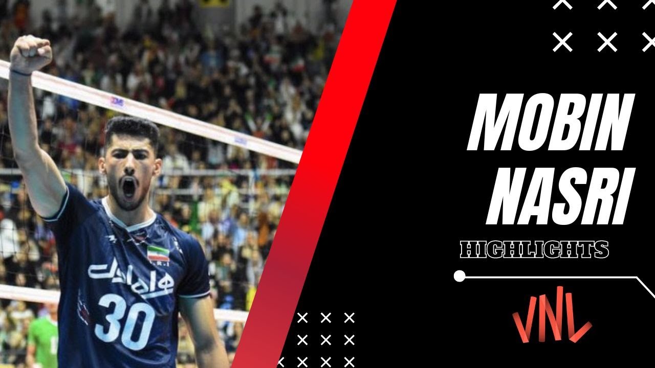 Mobin Nasri HIGHLIGHTS | Italy 🇮🇹 🆚 Iran 🇮🇷| Men's Volleyball VNL 2024 ...