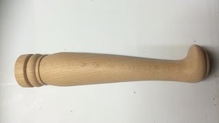 This quick video shows how I turn a Dog Toe Leg for a foot stool.
