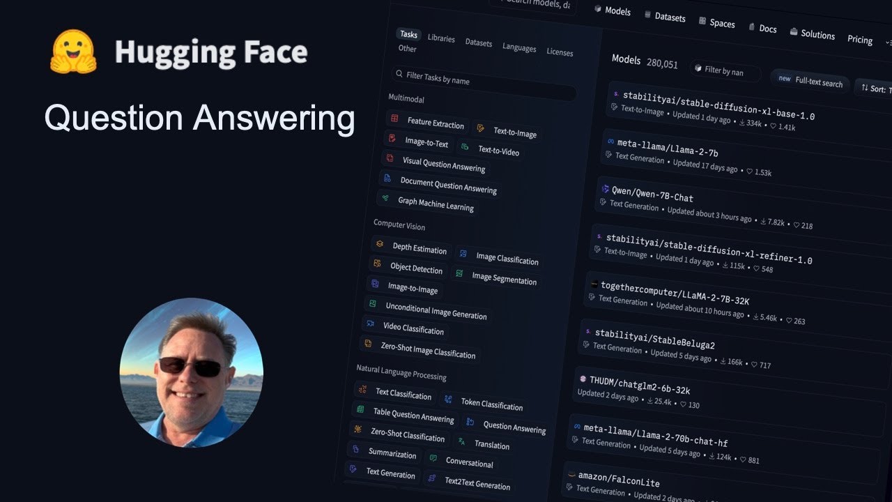 Hugging Face - Question & Answering - Getting started in 7 minutes