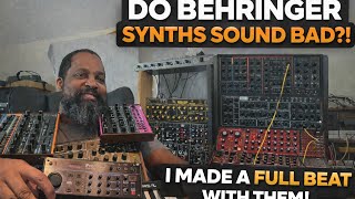 They Said Behringer Synths Sound Bad So I Made This Beatvlog