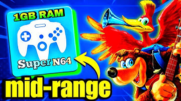 The best N64 emulator for mid-range devices is SuperN64 for Android with 1GB RAM on🔥2024