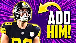 WIN OFF WAIVERS! Players To Add NOW! | Week 13 Fantasy Football 2023 | Pat Freiermuth &amp; More!