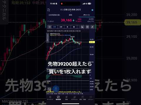 【オプション取引】IN！プロテクティブプット！#日経平均 #先物 #オプション #株式投資 #考え方