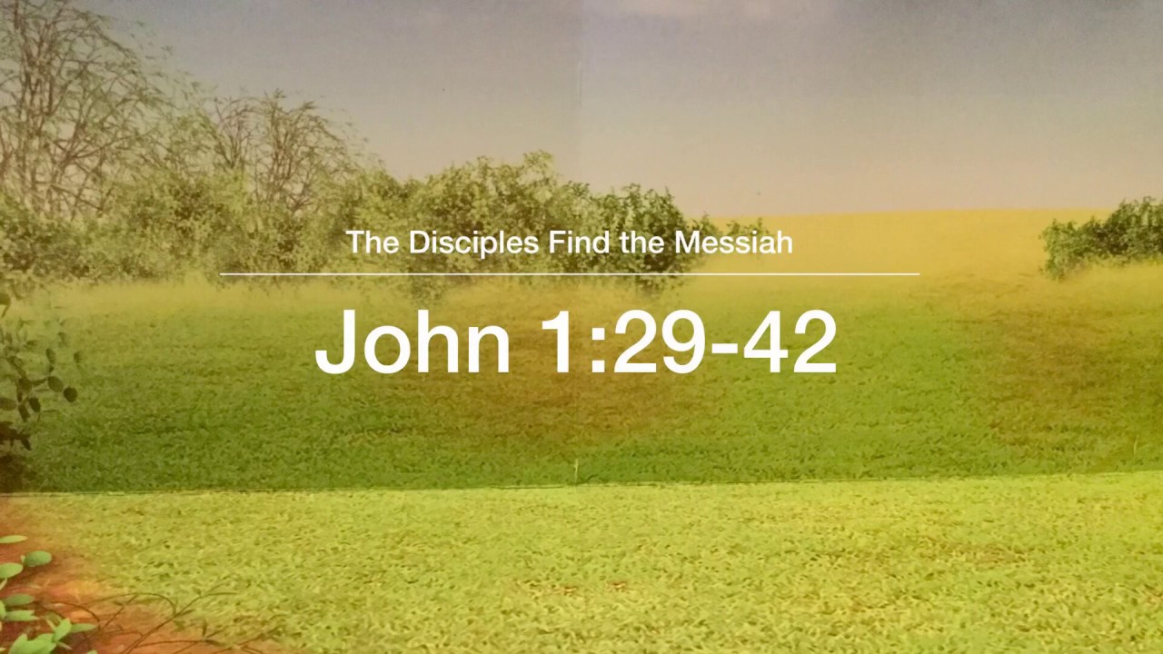 Children s Sermon Stop Motion John 1 29 42 The Disciples Find The children-s-sermon-stop-motion-john-1-29-42-the-disciples-find-the