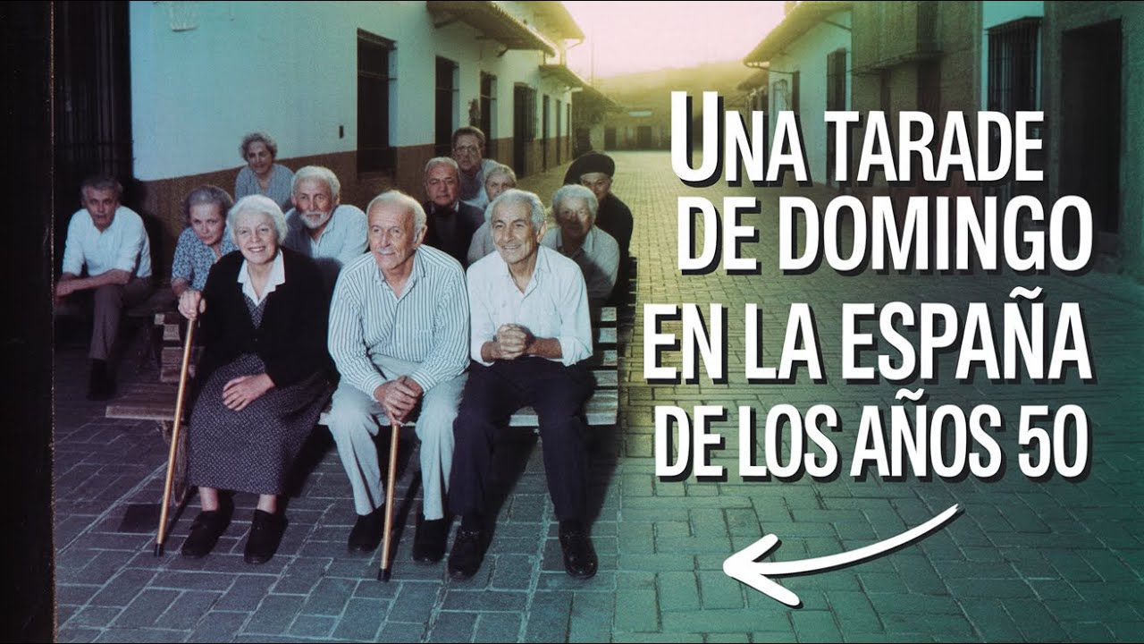 Domingo por la tarde en la España de los años 50