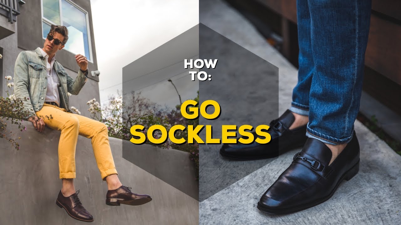 How to Pull Off the SOCKLESS Look Parker York Smith - YouTube