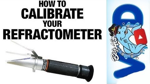 How to Calibrate Your Refractometer | BigAlsPets.com