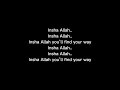 Maher Zain - Insha Allah (lyrics)