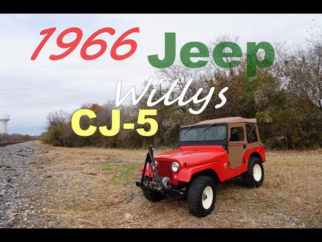 Classic 1966 4x4 Jeep Willys CJ-5 Drive & Tour in 4K - YouTube