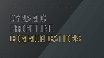 Smarter voice communications for frontline teams