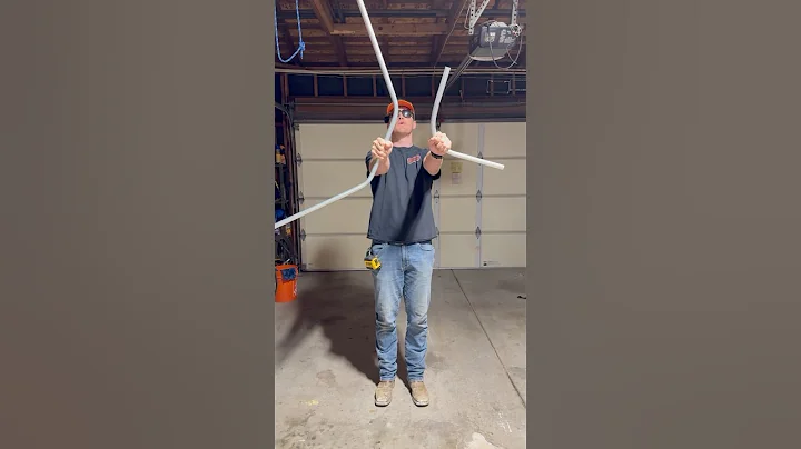 Bending a 90 with 2 45s #conduitbending #electrician #electrical #wiring #trades