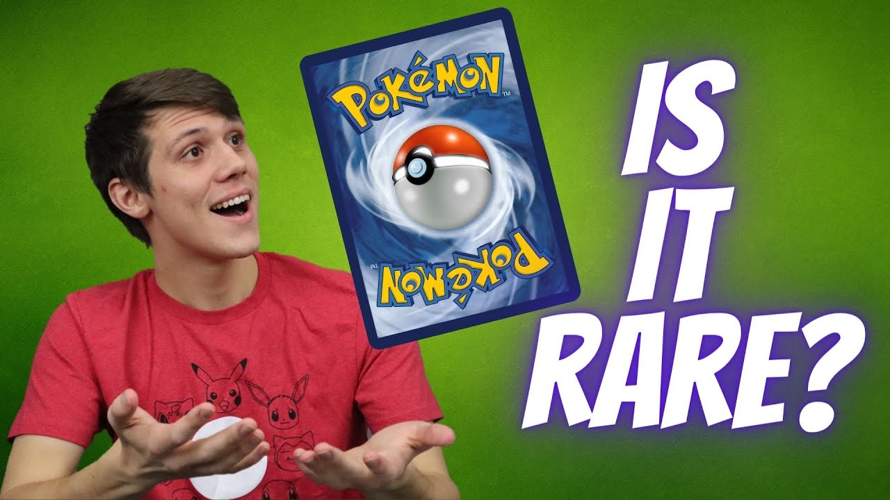 How to Tell the Rarity of a Pokémon Card - Fastest Method - YouTube