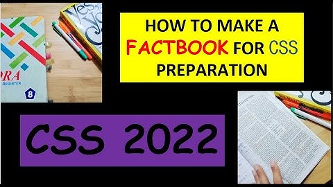 Factbook for Css preparation |CSS 2022| |Css Aspirants Forum "online Study "