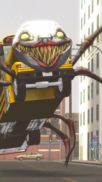 🚆🕷️Choo Choo Charles Becomes a SCHOOL BUS?!🤯